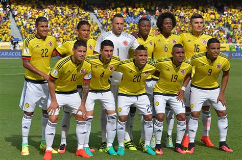 partidos de la selección colombia